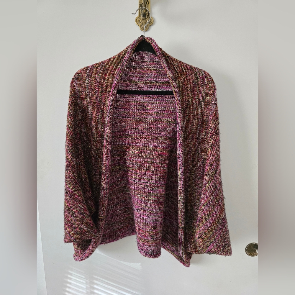 Mismash Knit Cardigan Sweater